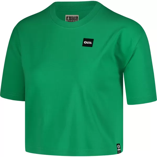  Dámský crop top NORDBLANC CROPTOP NBSLT7819 ZELENÁ 