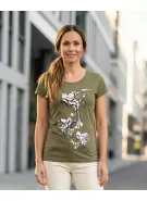 Dámské triko ALTISPORT ALW179122 KHAKI