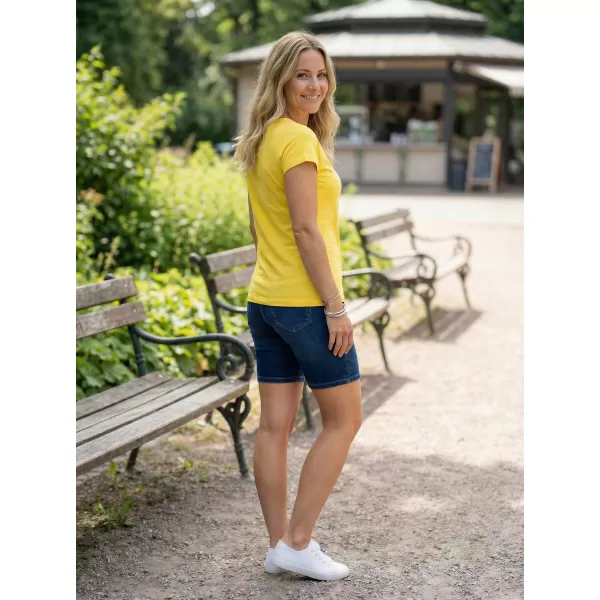  Dámské triko ALTISPORT ALW178122 CITRÓNOVÁ 