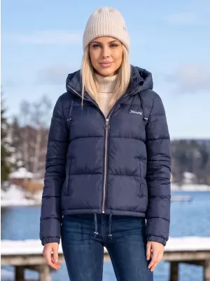 Dámská bunda KIXMI REINA TMAVĚ MODRÁ