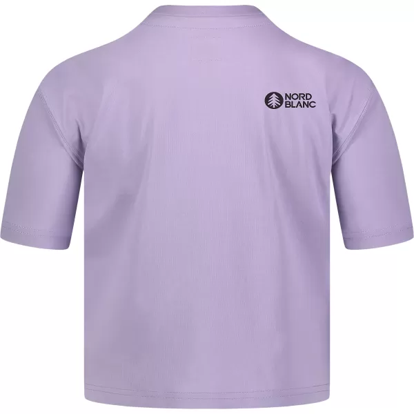  Dámský crop top NORDBLANC CROPTOP NBSLT7819 FIALOVÁ 