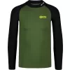 Pánské triko s UV ochranou NORDBLANC SURFER NBSMF7867 ZELENÁ/ČERNÁ