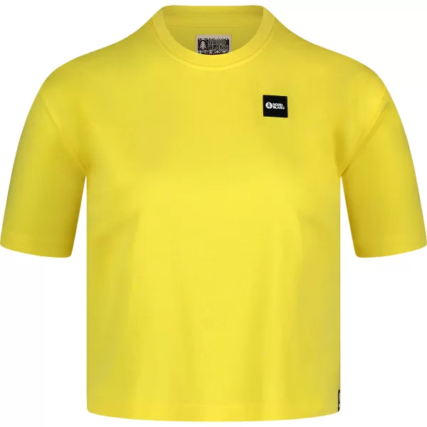  Dámský crop top NORDBLANC CROPTOP NBSLT7819 ŽLUTÁ 