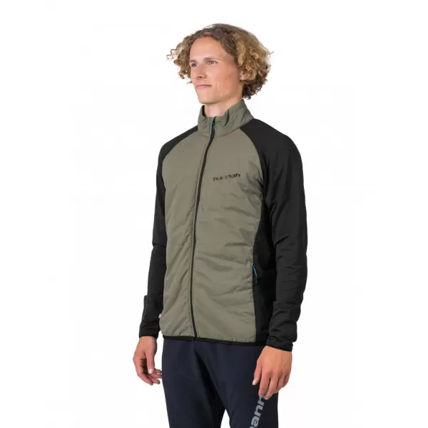  Pánská mikina HANNAH NEXO BURNT OLIVE/ANTHRACITE 