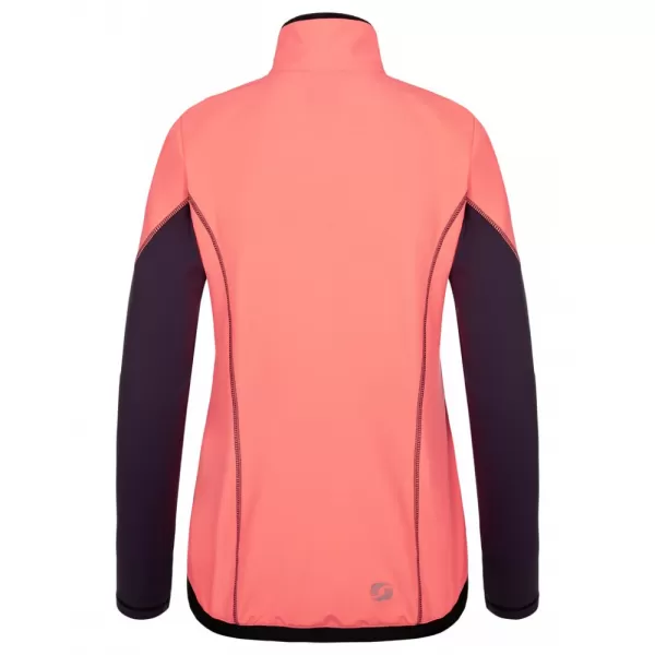  Dámská softshellová bunda LOAP UXULA XLW2305 ORANŽOVÁ 