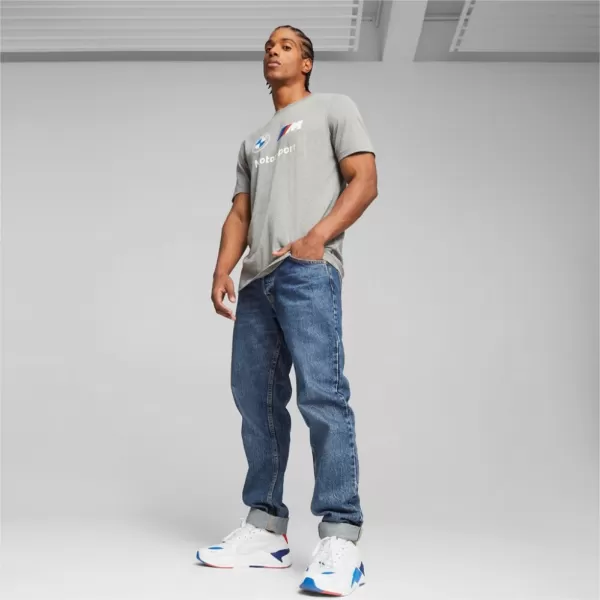  Pánské triko PUMA BMW MMS ESS LOGO TEE 621314-03 GRAY 