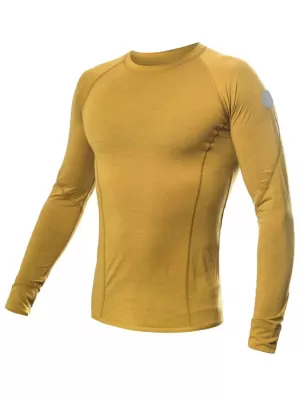 Pánské termo triko SENSOR MERINO AIR MUSTARD