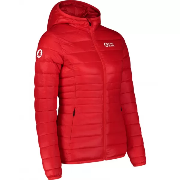  Dámská prošívaná bunda NORDBLANC SPARKLE NBWJL7947 ČERVENÁ 