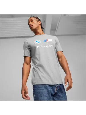 Pánské triko PUMA BMW MMS ESS LOGO TEE 621314-03 GRAY