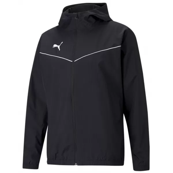  Pánská bunda PUMA TEAMRISE ALL WEATHER JACKET 657396-03 BLACK 