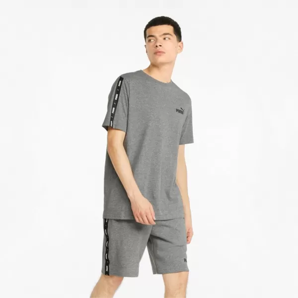  Pánské triko PUMA ESS+ TAPE TEE 847382-03 GRAY 