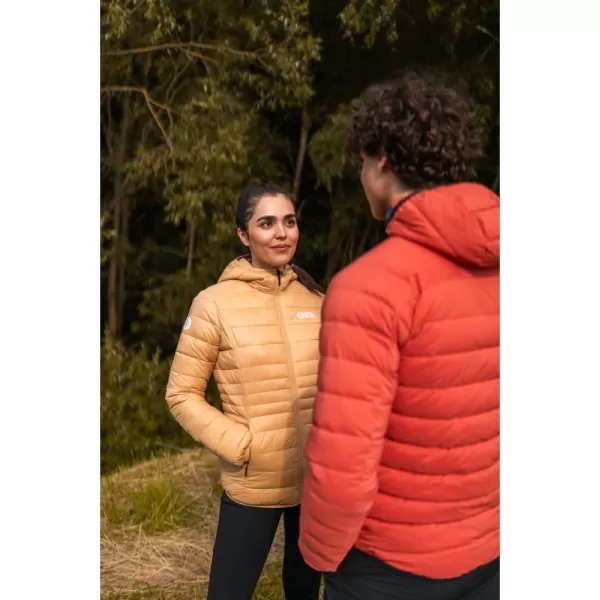  Dámská prošívaná bunda NORDBLANC SPARKLE NBWJL7947 BÉŽOVÁ 