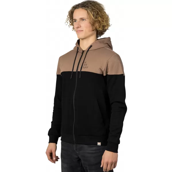  Pánská mikina HANNAH FEZCO HOODY ANTHRACITE/COCA MOCHA 