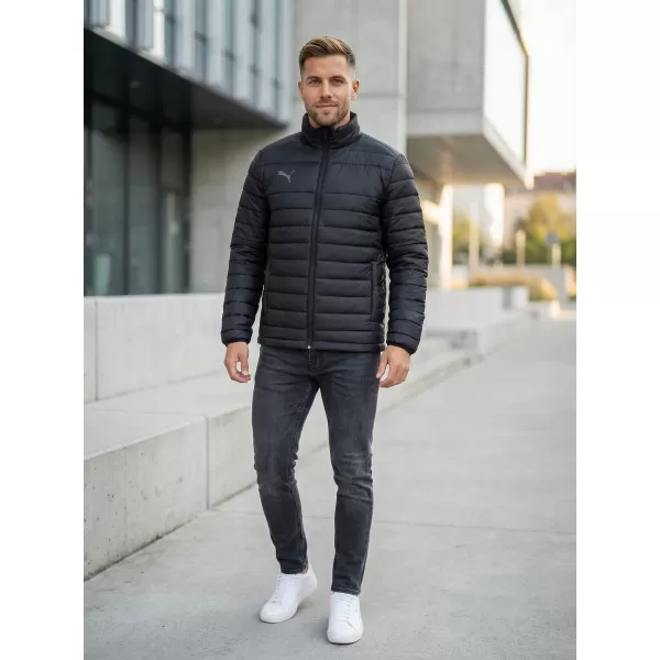  Pánská bunda PUMA TEAMLIGA LIGHT JACKET 657617-03 BLACK 