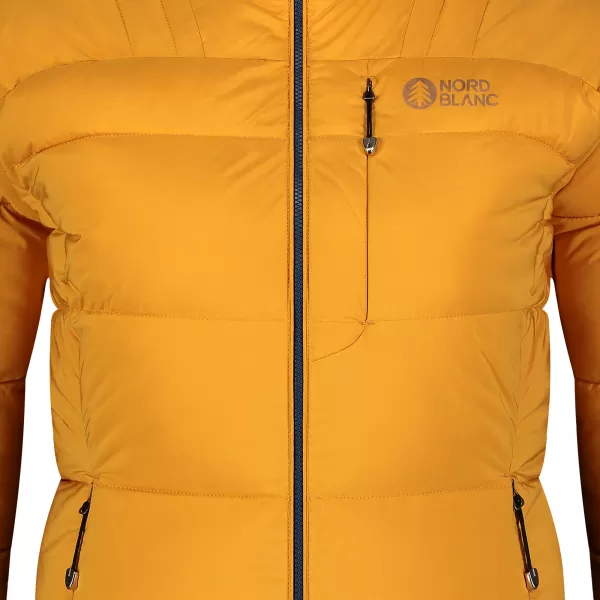  Dámská prošívaná bunda NORDBLANC CONDITIONS NBWJL7716 ORANŽOVÁ 