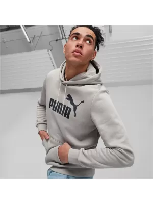Pánská mikina PUMA ESS BIG LOGO HOODIE FL (S) 586687-14 GRAY