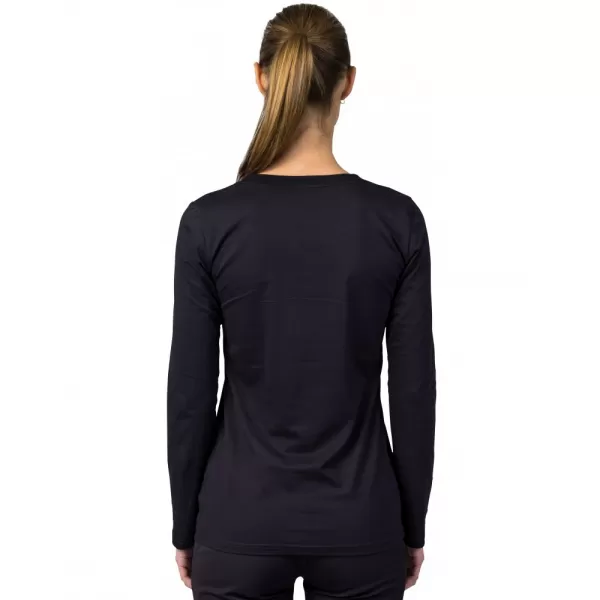  Dámské triko s dlouhým rukávem HANNAH ANTHRACITE (WHITE) 