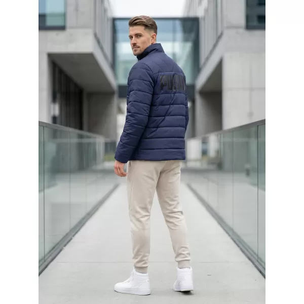 Pánská bunda PUMA ESS+ PADDED JACKET 849349-06 BLUE 