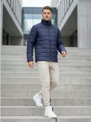 Pánská bunda PUMA ESS+ PADDED JACKET 849349-06 BLUE