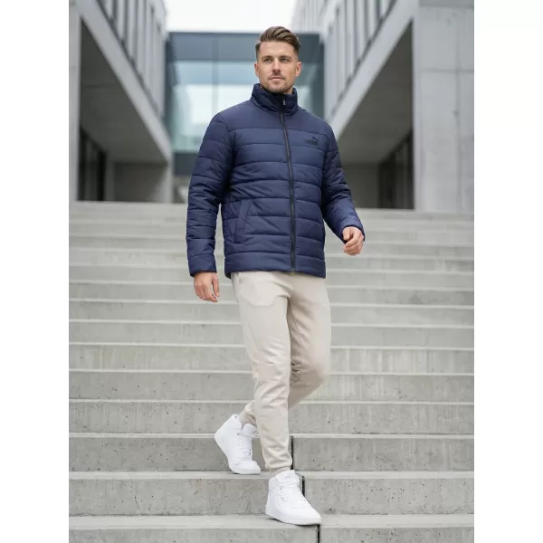  Pánská bunda PUMA ESS+ PADDED JACKET 849349-06 BLUE 