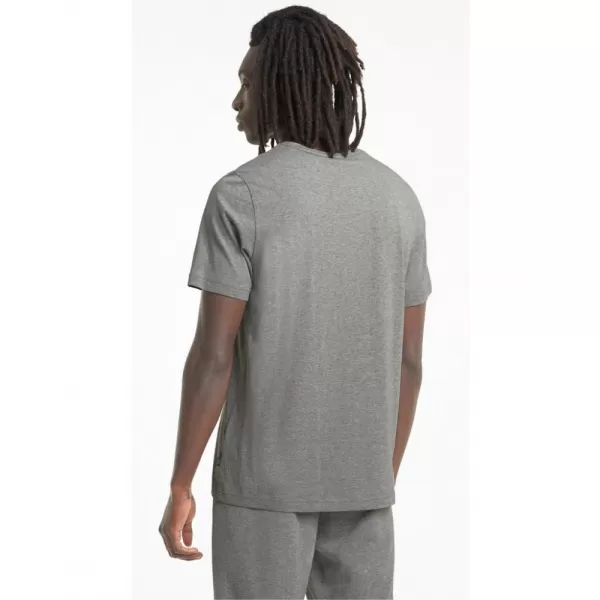  Pánské triko PUMA ESS+ 2 COL LOGO TEE 586759-03 GRAY 