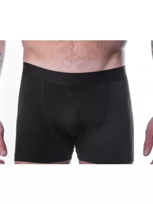 Pánské boxerky SENSOR MERINO AIR ČERNÁ