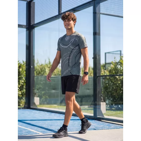  Pánské triko premium ALTISPORT VOJ/ALM003TR01 GRAFITOVÁ 