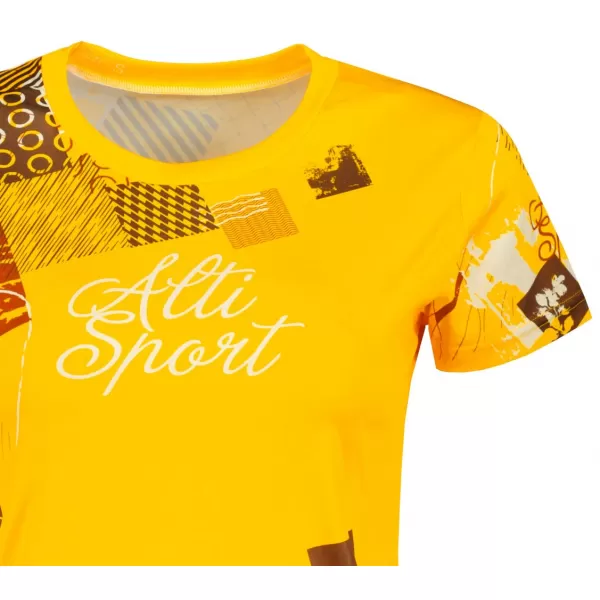  Dámské funkční triko premium ALTISPORT VOJ/ALW009TR01 ŽLUTÁ 