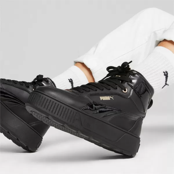  Dámské boty PUMA KARMEN REBELLE MID WTR 387624-03 BLACK 