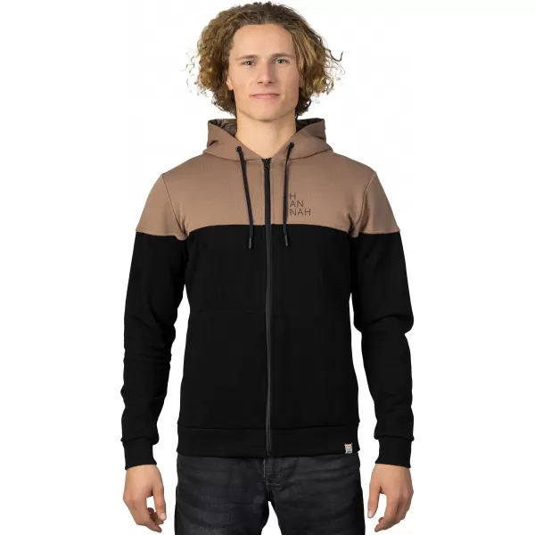  Pánská mikina HANNAH FEZCO HOODY ANTHRACITE/COCA MOCHA 