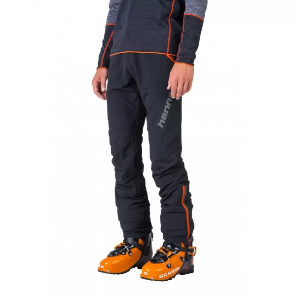  Pánské kalhoty HANNAH KASH PANTS ANTHRACITE (ORANGE) 