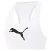 Dámská podprsenka PUMA MID IMPACT 4KEEPS GRAPHIC BRA PM 520306-52 WHITE