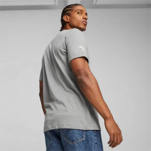  Pánské triko PUMA BMW MMS ESS LOGO TEE 621314-03 GRAY 