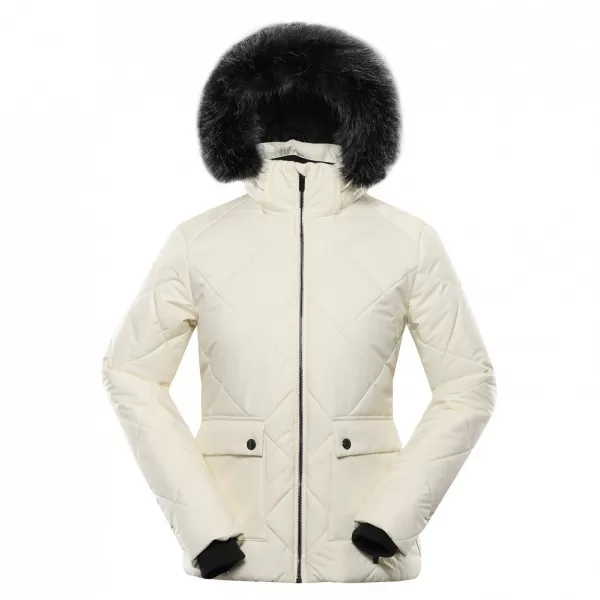  Dámská bunda ALPINE PRO LODERA LJCB593 BÍLÁ 