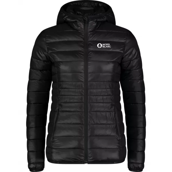  Dámská prošívaná bunda NORDBLANC SPARKLE NBWJL7947 ČERNÁ 