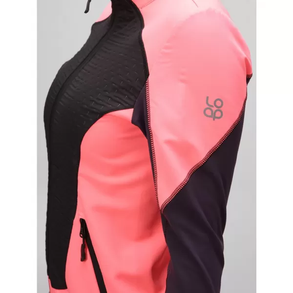 Dámská softshellová bunda LOAP UXULA XLW2305 ORANŽOVÁ 