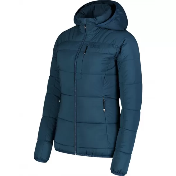  Dámská prošívaná bunda NORDBLANC CONDITIONS NBWJL7716 MODRÁ 