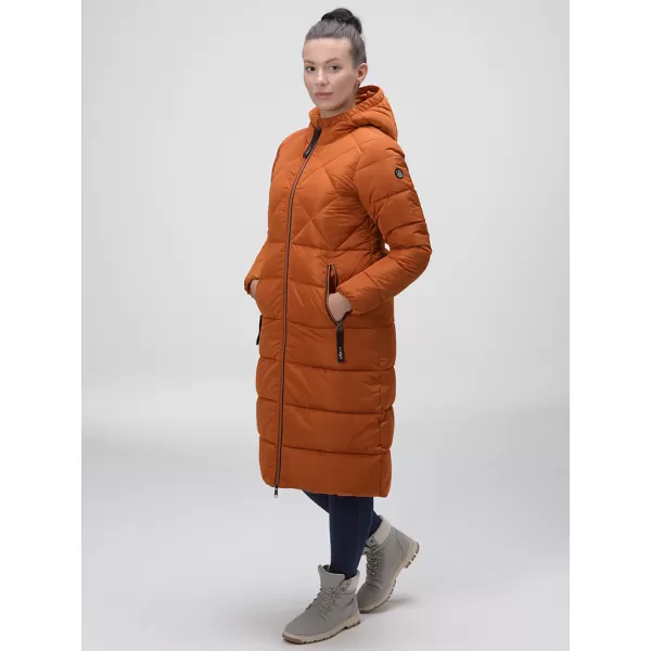  Dámský kabát LOAP TARVISIA CLW23107 ORANŽOVÁ 