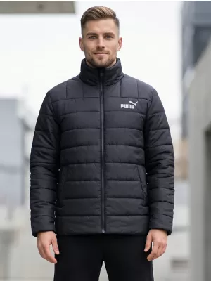 Pánská bunda PUMA ESS+ PADDED JACKET 849349-01 BLACK
