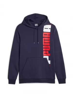 Pánská mikina PUMA ESS+ LOGO LAB HOODIE FL 675919-06 BLUE