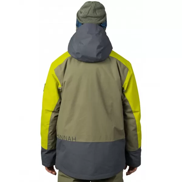  Pánská bunda HANNAH GAROW FD BURNT OLIVE/CITRONELLE 