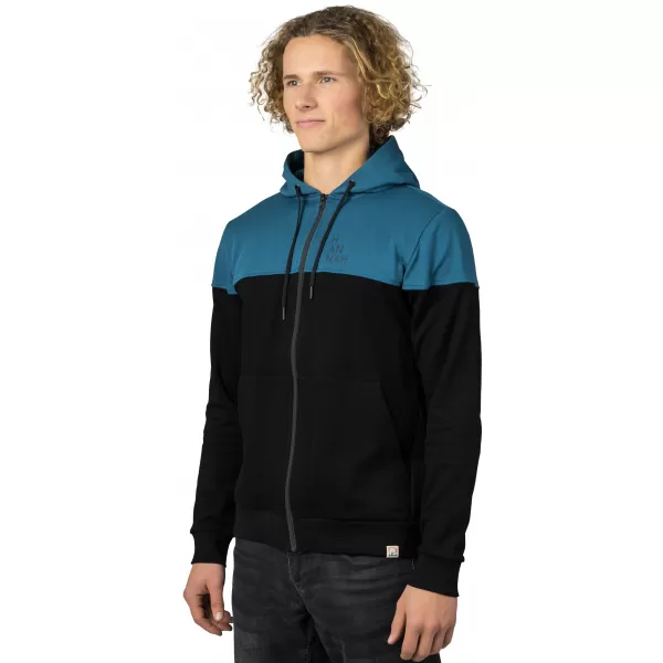  Pánská mikina HANNAH FEZCO HOODY ANTHRACITE/DARK DENIM 