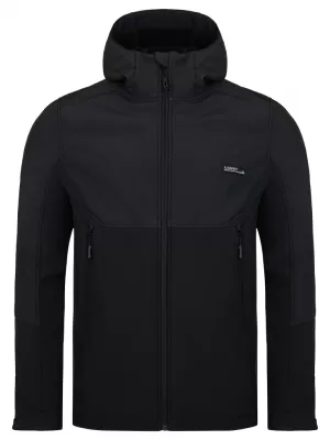 Pánská softshellová bunda LOAP LUPP XLM2303 ČERNÁ