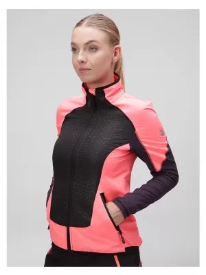 Dámská softshellová bunda LOAP UXULA XLW2305 ORANŽOVÁ