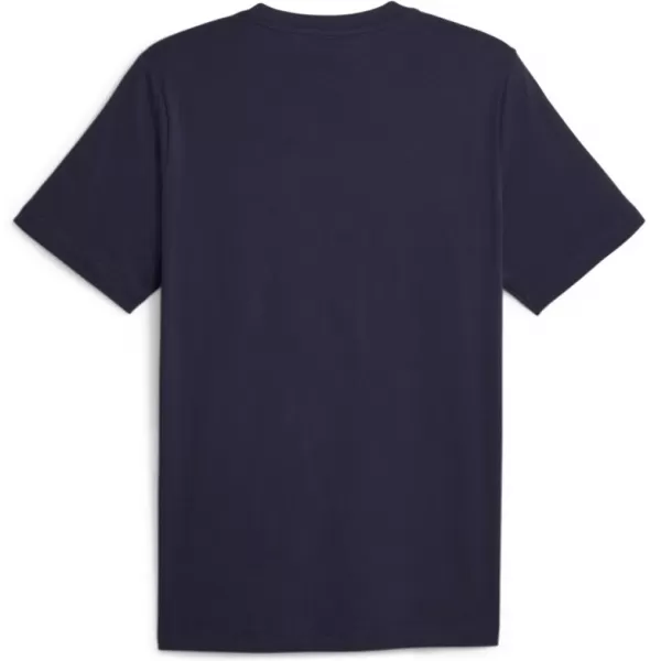  Pánské Triko PUMA ESS+ LOGO LAB TEE 675916-06 BLUE 