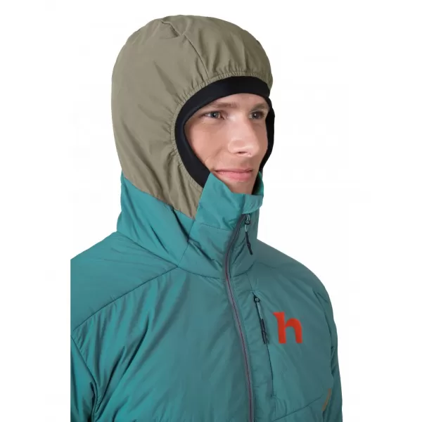  Pánská bunda HANNAH KECHU HOODY OIL BLUE/BURNT OLIVE 
