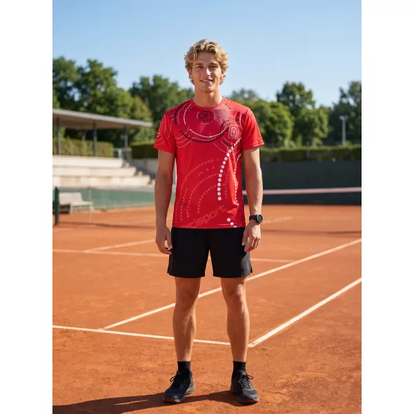  Pánské triko premium ALTISPORT VOJ/ALM003TR01 ČERVENÁ 