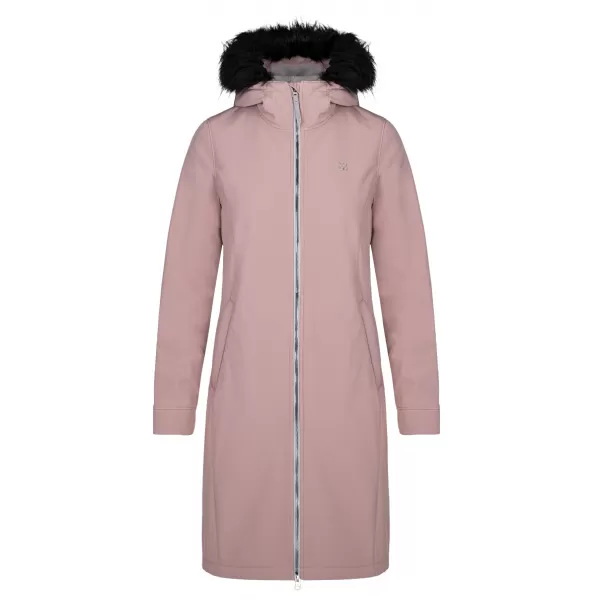  Dámská softshellová bunda LOAP LUNELLA OLW2309 RŮŽOVÁ 