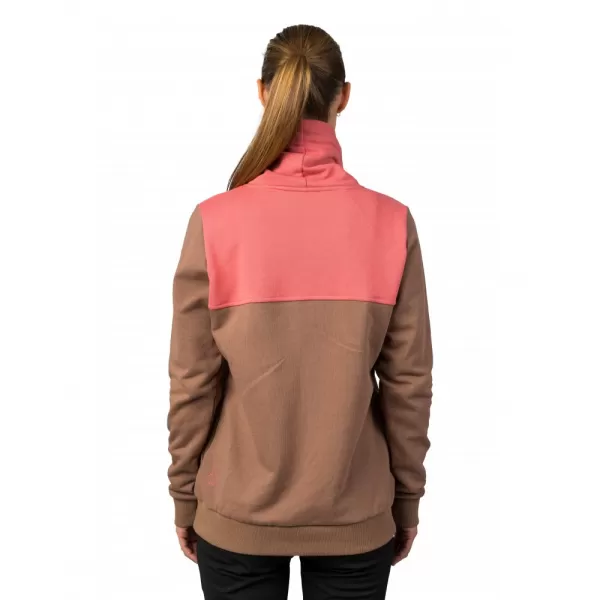  Dámská mikina HANNAH SIBELE COCA MOCHA/FADED ROSE 