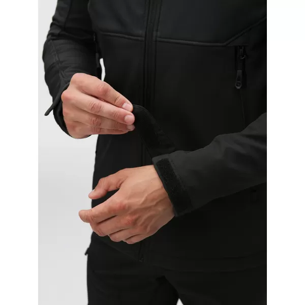  Pánská softshellová bunda LOAP LUPP XLM2303 ČERNÁ 